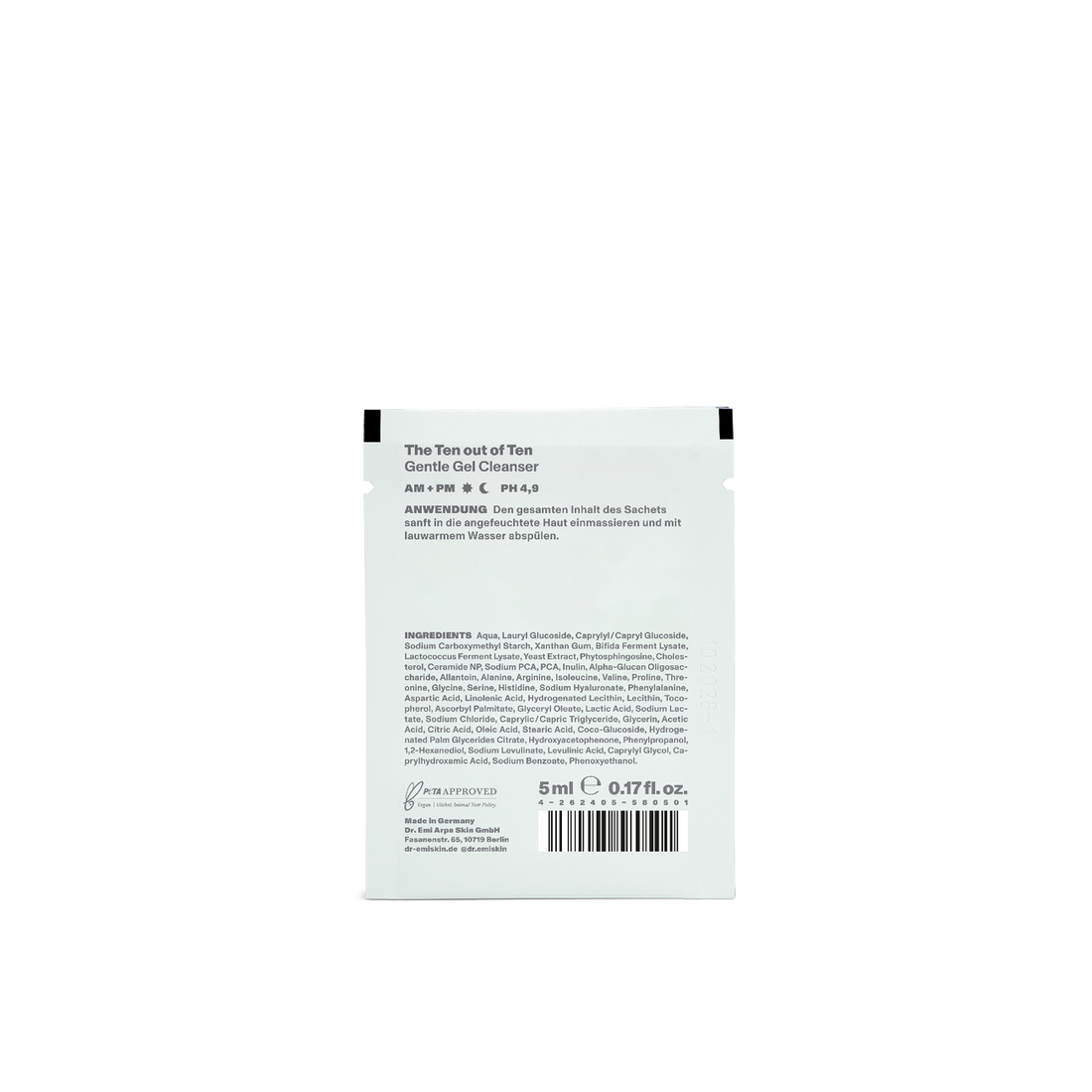DR. EMI ARPA SKIN Gentle Gel Cleanser Sachet Probe