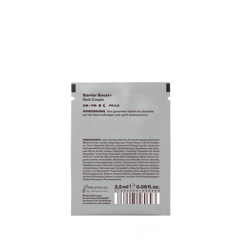 DR. EMI ARPA SKIN Barrier Boost+ Rich Cream Moisturizer Probe