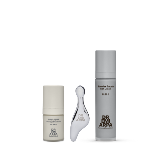 DR. EMI ARPA SKIN Depuff Treatment Skincare Set Gua Sha