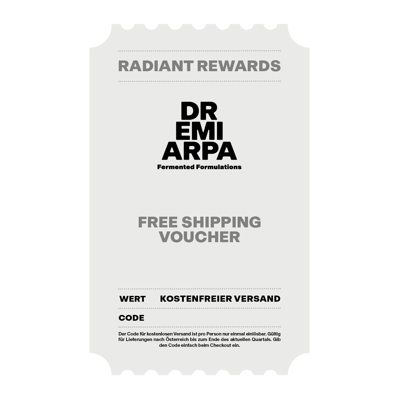 DR. EMI ARPA SKIN Radiant Rewards