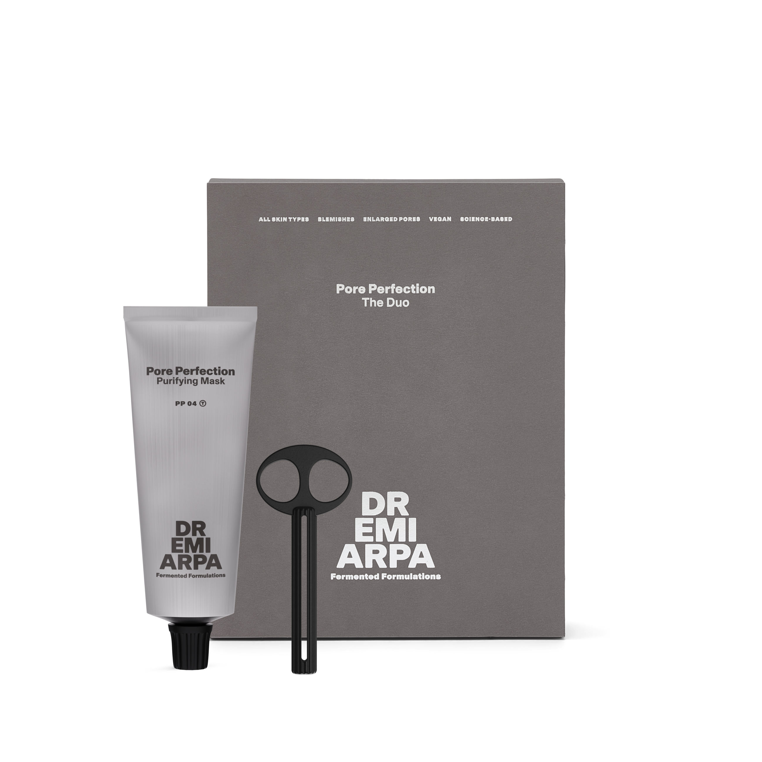 DR. EMI ARPA SKIN Pore Perfection Purifying Mask Squeeze Saver Tool Set